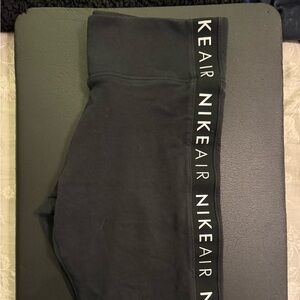 Nike Air Black High Waisted Biker Shorts